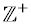 Z+ - The Positive Integers